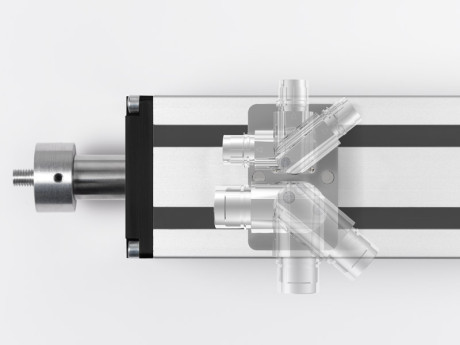 Green Drive tubular motor with rotatable connectors
