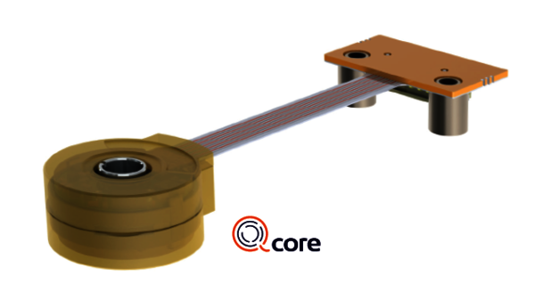 Smallest absoute capacitive encoder wordwide: Netzer DS-16 (only 16mm OD)