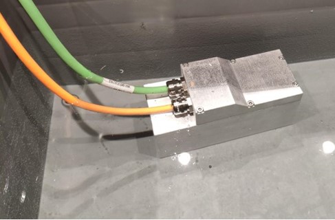 Tubular Linearmotor with IP69K protection. Food grade in stainless steel or GHA-treated aluminium.